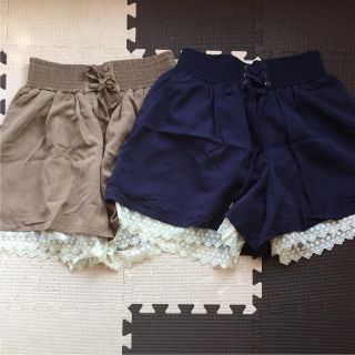 パシオス キュロット ショートパンツ 2枚セット バラ売り可(キュロット)