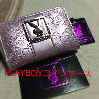 プレイボーイ(PLAYBOY)の送料無料【PLAYBOY】コインケースカード対応  pink(コインケース/小銭入れ)