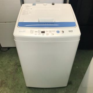 サンヨー(SANYO)の⭐️SANYO⭐️全自動洗濯機 6kg 美品 大阪市内配達無料(洗濯機)