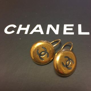 シャネル(CHANEL)のCHANEL シャネル ピアス ゴールド 正規品(ピアス)