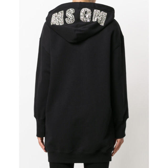 MSGM(エムエスジイエム)のMSGM ロゴビジュースウェットパーカー  レディースのトップス(パーカー)の商品写真