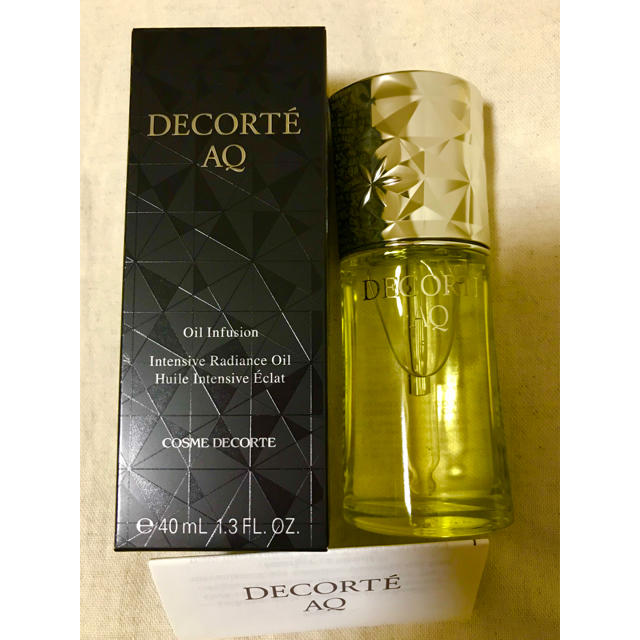 COSME DECORTE(コスメデコルテ)の大特価！ 新品 コスメデコルテ  AQ オイル インフュージョン 40ml  コスメ/美容のスキンケア/基礎化粧品(美容液)の商品写真