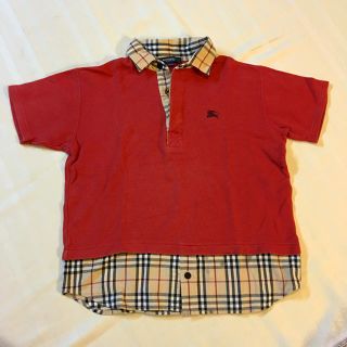 バーバリー(BURBERRY)の130cm バーバリー ポロシャツ ブラウス 女の子(Tシャツ/カットソー)