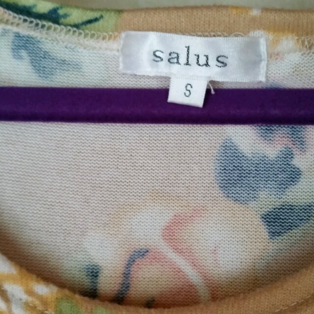 salus(サルース)のAラインニットソーチュニック レディースのワンピース(ミニワンピース)の商品写真
