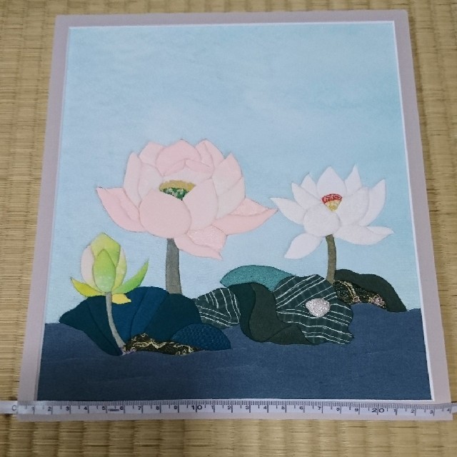 絹布絵 ④ ハンドメイドのハンドメイド その他(その他)の商品写真