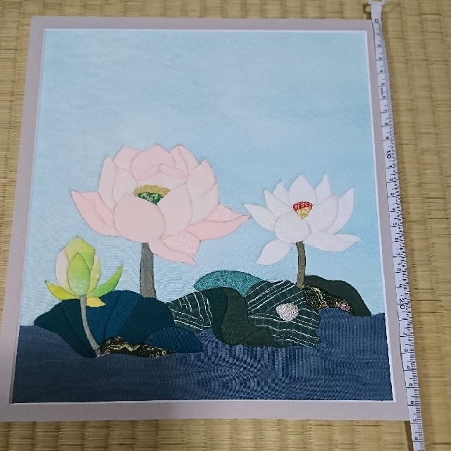 絹布絵 ④ ハンドメイドのハンドメイド その他(その他)の商品写真