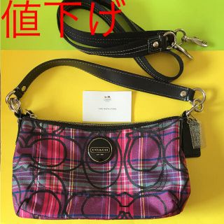 コーチ(COACH)のCOACH  ツーウェイバッグ 美品(ショルダーバッグ)