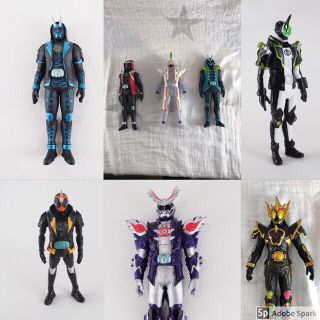 バンダイ(BANDAI)の仮面ライダーゴースト ソフビムゲン ディープスペクター ネクロムなど8体セット(キャラクターグッズ)