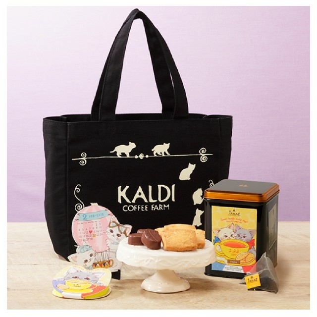 KALDI(カルディ)のカルディ 猫の日バック 抜き取りなし レディースのバッグ(トートバッグ)の商品写真