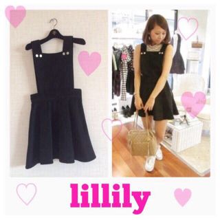 リルリリー(lilLilly)のほぼ新品♡値下げしました◡̈(ミニワンピース)