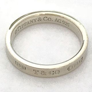 ティファニー(Tiffany & Co.)の研磨済 正規品メンズ21号 指輪 ティファニー1837 T&Co. SV925 (リング(指輪))