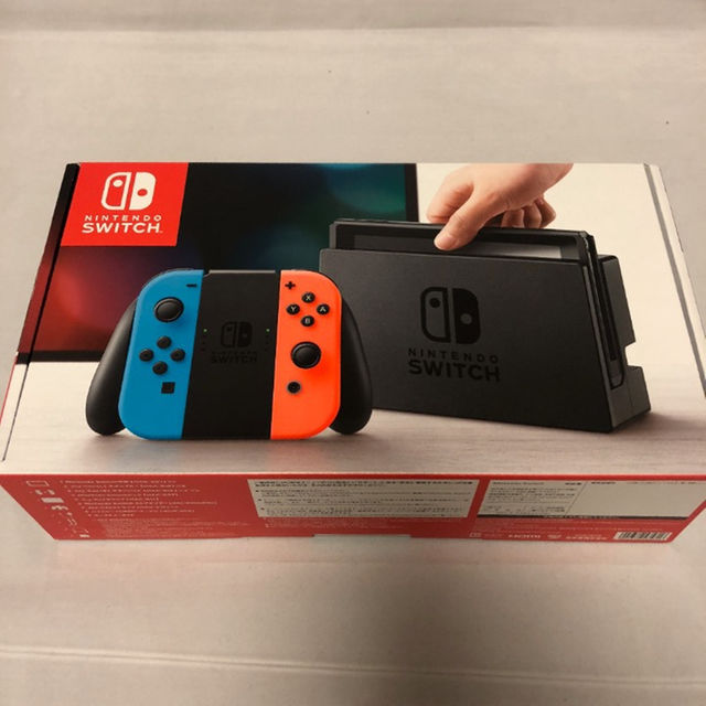 新品未開封　Nintendo switch ネオン　おまけ付き