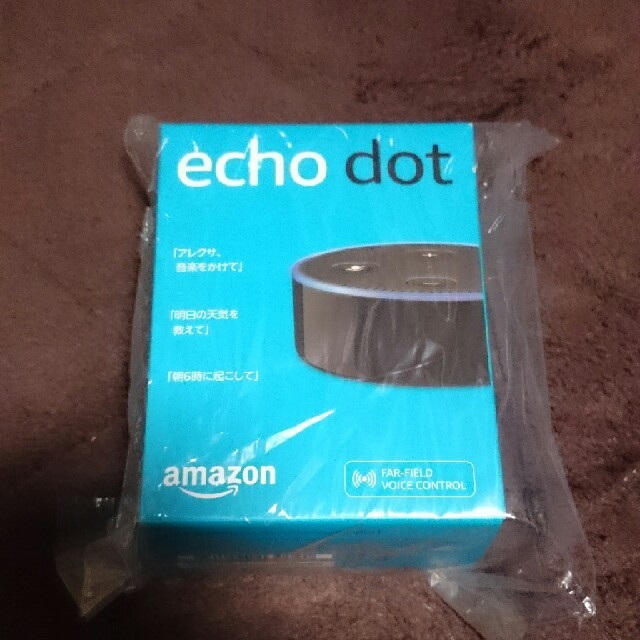 ECHO(エコー)のamazon echo dot  スマホ/家電/カメラのオーディオ機器(スピーカー)の商品写真