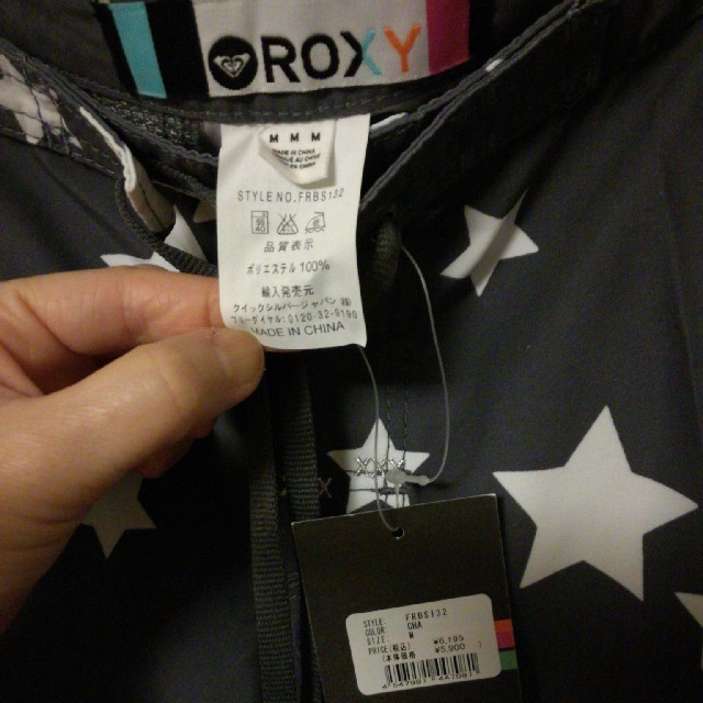 Roxy(ロキシー)のROXY　サーフパンツ　星柄　グレー　M  レディースの水着/浴衣(水着)の商品写真