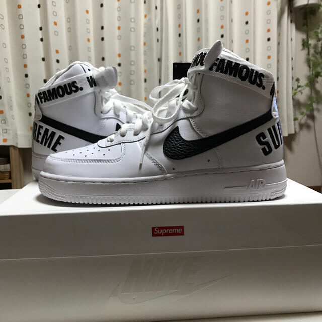 【GINGER掲載商品】 Supreme - atppsssさん専用NIKE AIR FORCE 1 HIGH スニーカー 【GINGER掲載商品】 Supreme - atppsssさん専用NIKE AIR FORCE 1 HIGH スニーカー