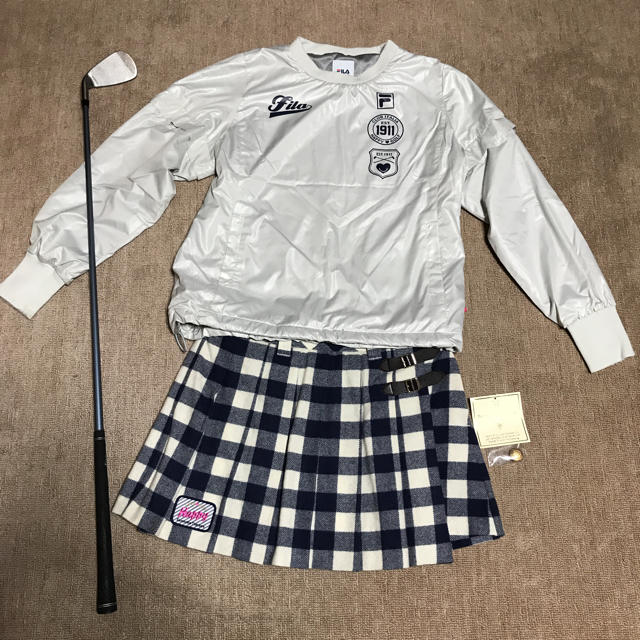 Samantha Thavasa(サマンサタバサ)のサマンサタバサ☆ゴルフウェア☆プリーツスカート レディースのスカート(ミニスカート)の商品写真