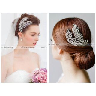 ✾クリスタルフェザー✾ヘッドドレス✾ヘアアクセサリー✾MEA(その他)