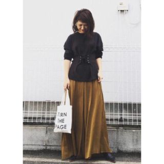 トゥデイフル(TODAYFUL)のTODAYFUL Corset Belt Thermal コルセット サーマル(カットソー(長袖/七分))