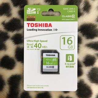 トウシバ(東芝)のTOSHIBA SDカード 16GB(その他)