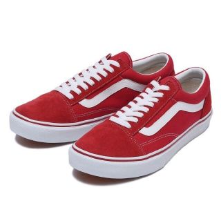 ヴァンズ(VANS)のVANS OLD SKOOL RED(スニーカー)