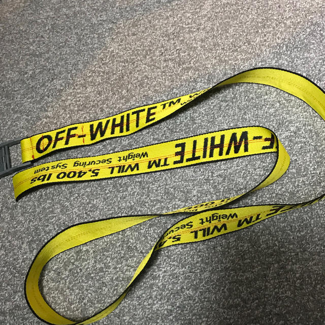 OFF-WHITE - Off-White ベルトの通販 by ORAL's shop｜オフホワイトならラクマ