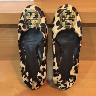 トリーバーチ(Tory Burch)の【イッコー様専用】トリーバーチ レオパード柄シューズ(バレエシューズ)