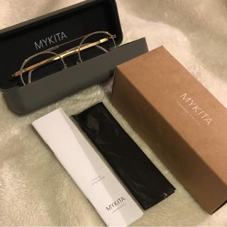 トムフォード(TOM FORD)のザキ様専用 mykita kjell glossy gold (サングラス/メガネ)