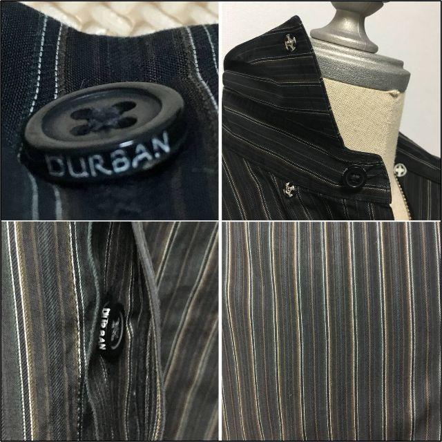 D’URBAN(ダーバン)の【極美品】DURBAN 長袖ストライプシャツ メンズのトップス(シャツ)の商品写真