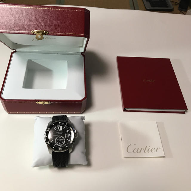 Cartier(カルティエ)のまさき様専用 カリブルダイバー メンズの時計(腕時計(アナログ))の商品写真