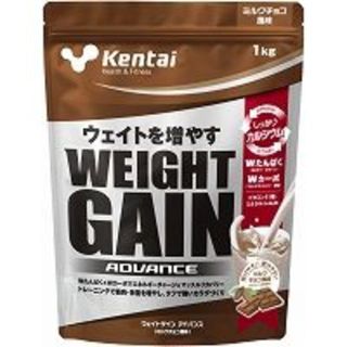 ケンタイ(Kentai)のkentai　ウエイトゲイン アドバンス ミルクチョコ風味　1kg(プロテイン)