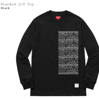 シュプリーム(Supreme)の【専用】Supreme stacked L/S top black Camo(Tシャツ/カットソー(七分/長袖))