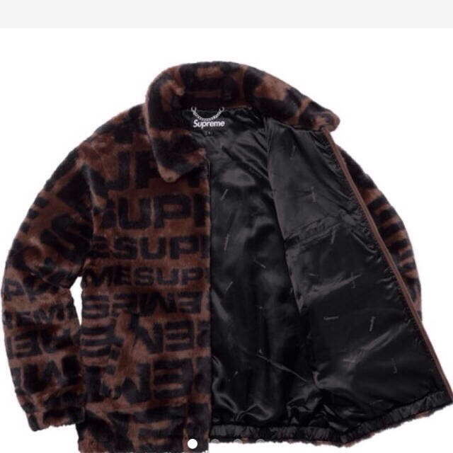 Supreme  Faux Fur Repeater Bomber Jacket