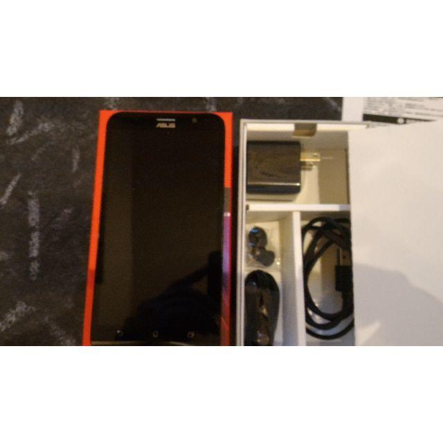 ASUS(エイスース)のSIMフリー ZenFoneGo[16G] レッド スマホ/家電/カメラのスマートフォン/携帯電話(スマートフォン本体)の商品写真