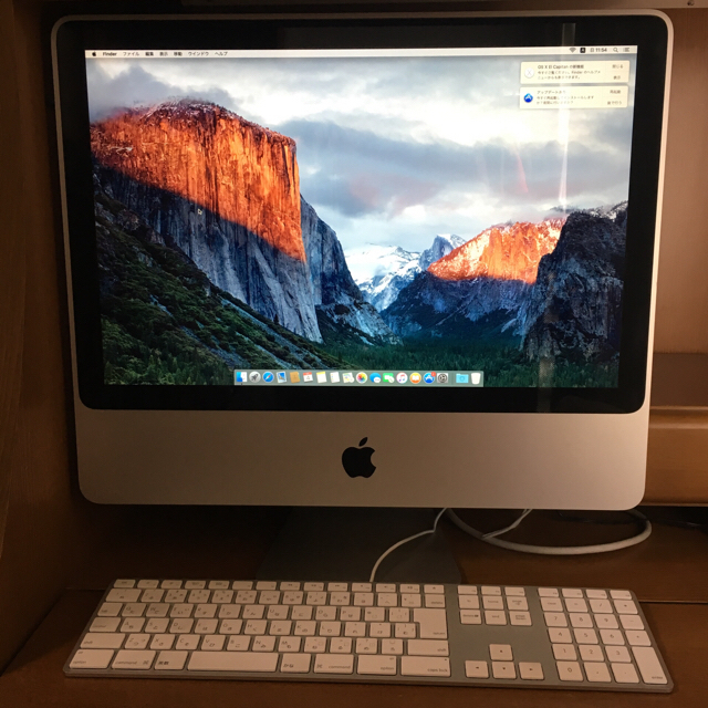 iMac 20インチ Apple一体型PC マック