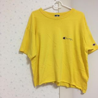 チャンピオン(Champion)のchampion イエロー Tシャツ (Tシャツ(半袖/袖なし))