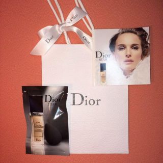 ディオール(Dior)のDior 新作ファンデサンプル☆紙袋付き(その他)