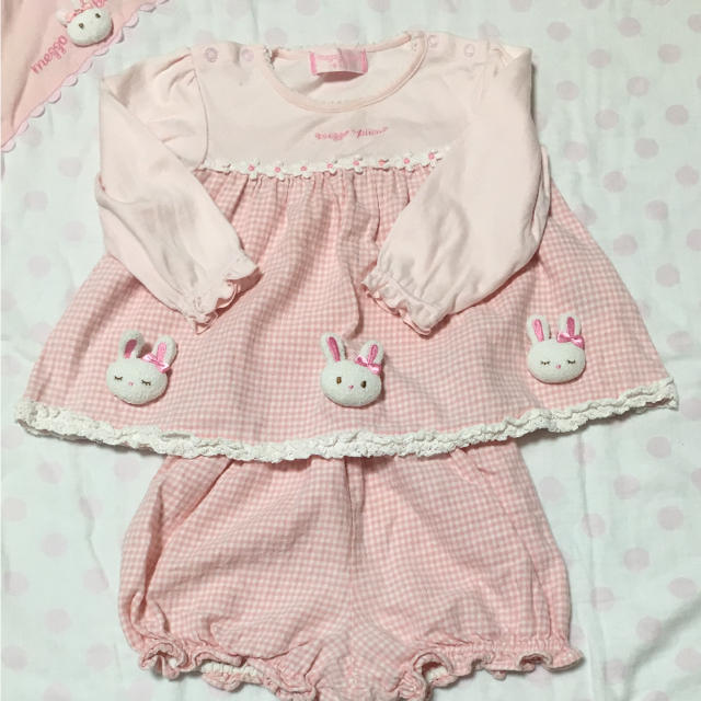 メゾピアノ♡立体うさぎ♡③点セット メゾピアノ♡立体うさぎ♡③点セット