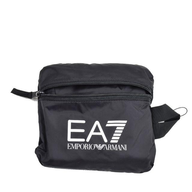 Emporio Armani(エンポリオアルマーニ)のEA7 エンポリオ アルマーニ ブラックナイロンバッグ 軽量 メンズのバッグ(ボストンバッグ)の商品写真