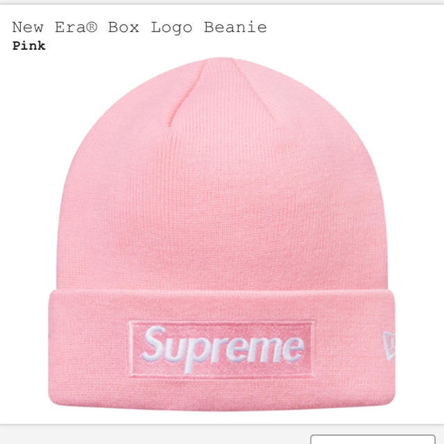 supreme 16aw beanie box logoニット帽/ビーニー