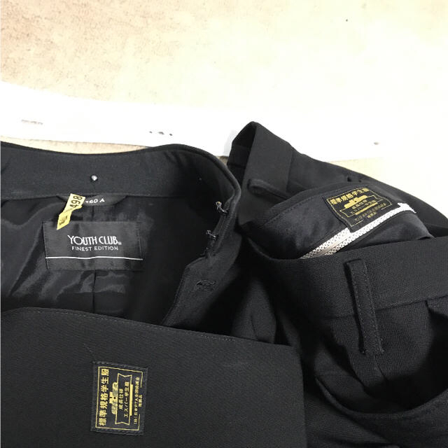 エスパー 学生服 上下セット 160 学ラン メンズのスーツ(スーツジャケット)の商品写真