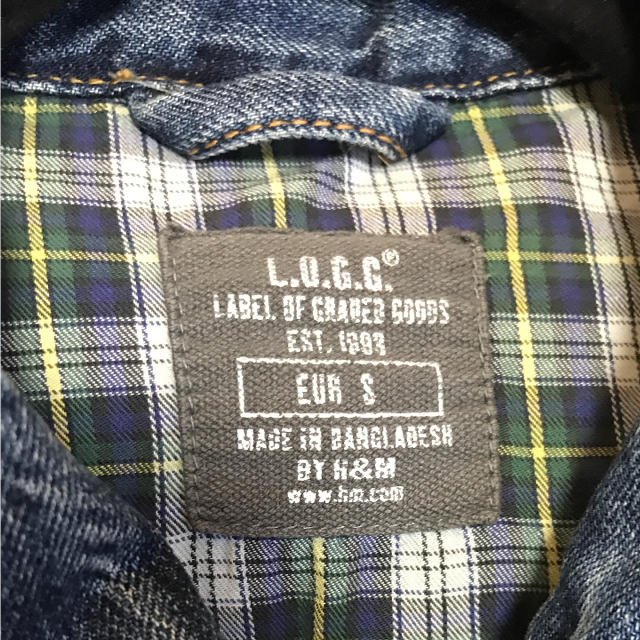 H&M(エイチアンドエム)のH&M エイチアンドエム Gジャン メンズのジャケット/アウター(Gジャン/デニムジャケット)の商品写真