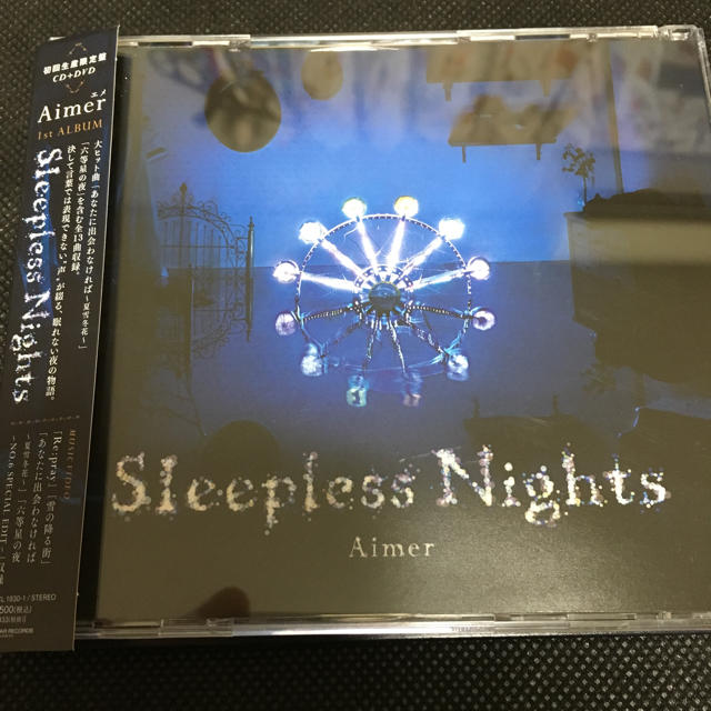 Aimer Sleepless Nights 初回限定盤CD+ DVDの通販 by take's shop｜ラクマ