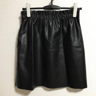 ザラ(ZARA)のZARA レザースカート(ミニスカート)