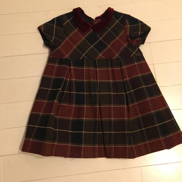 ZARA KIDS(ザラキッズ)のZARAkids♡チェックワンピース キッズ/ベビー/マタニティのキッズ服女の子用(90cm~)(ワンピース)の商品写真