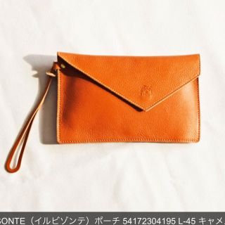 イルビゾンテ(IL BISONTE)のイルビゾンテ レザーポーチ ヤキヌメ(ポーチ)