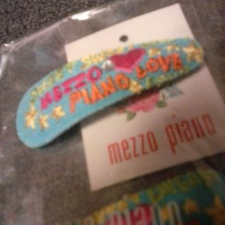 メゾピアノ(mezzo piano)のメゾヒアノ★刺繍パッチンドメ(その他)