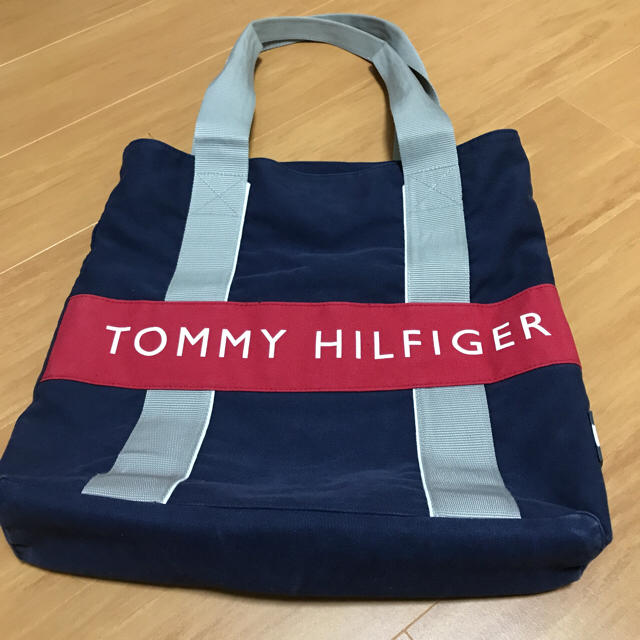 TOMMY HILFIGER(トミーヒルフィガー)のTOMMY HILFIGER  トートバッグ トートバック 中古 メンズのバッグ(トートバッグ)の商品写真