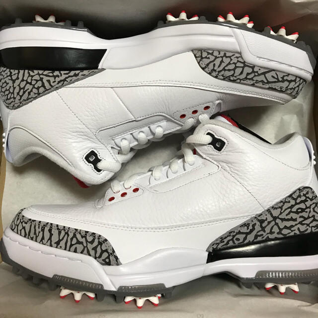NIKE AIR JORDAN 3 GOLF /ナイキ エアジョーダン ゴルフ | フリマアプリ ラクマ セール価格 ナイキ ジョーダン3 ゴルフシューズ スニーカー