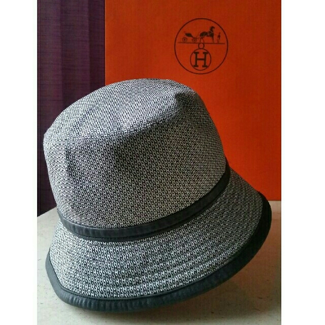 Hermes - HERMES♡エルメス♡ハット♡帽子♡黒56の通販 by m's shop｜エルメスならラクマ