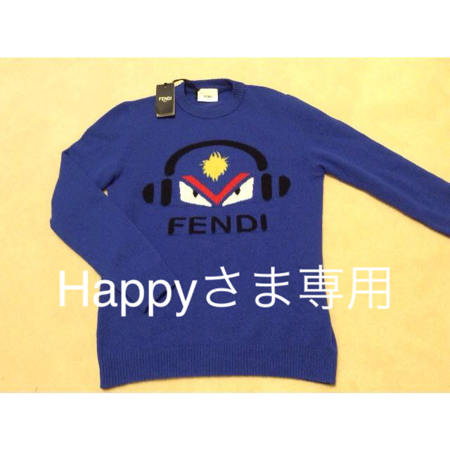 新品タグ付！FENDI フェンディ キッズ モンスターニット 大人可